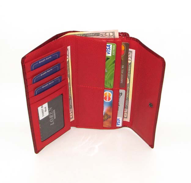 Гаманець жіночий Loren 74507-RS RED Гаманець жіночий Loren 74507-RS RED